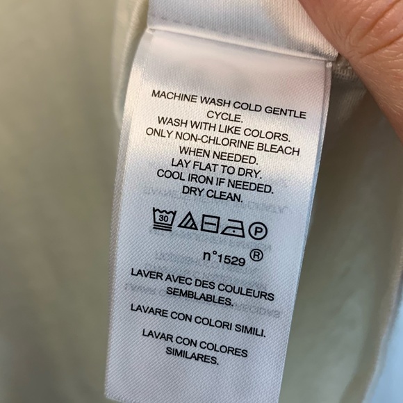 NWT Lauren Ralph Lauren Ruffle Trim Jersey Top, size XL - Picture 9 of 11